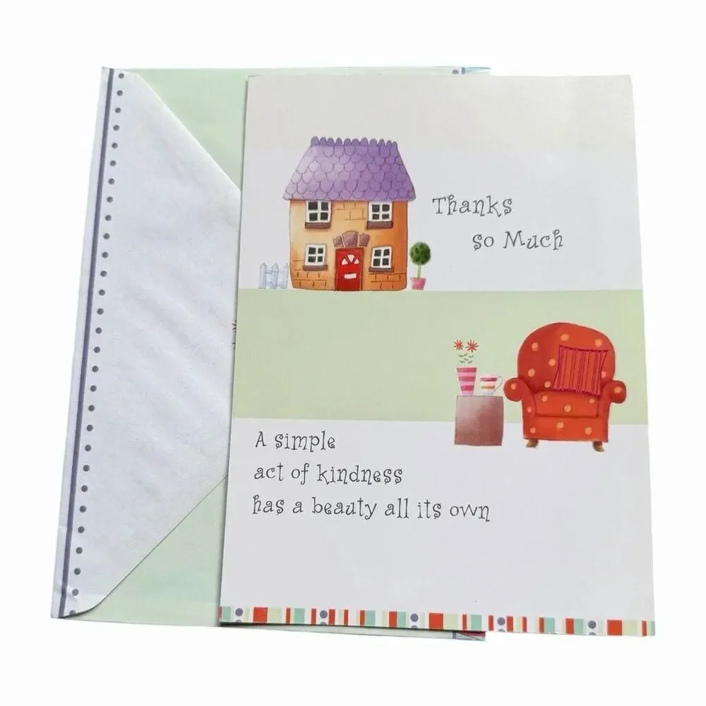Thank You Card Bundle Snoopy Floral Modern Blank Greeting Cards Envelopes Lot
